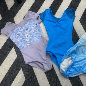 Girls Dance Leotard Bundle | So Danca, Mirella, Elsa | Sizes 2-4 & 3T